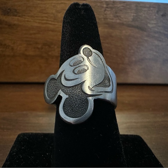 Hand Crafted Jewelry - Mickey Spoon Ring